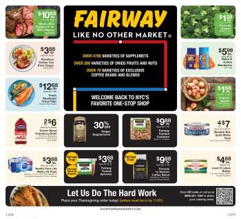 Fairway Market Flyer - 10/29/2021 - 11/04/2021.