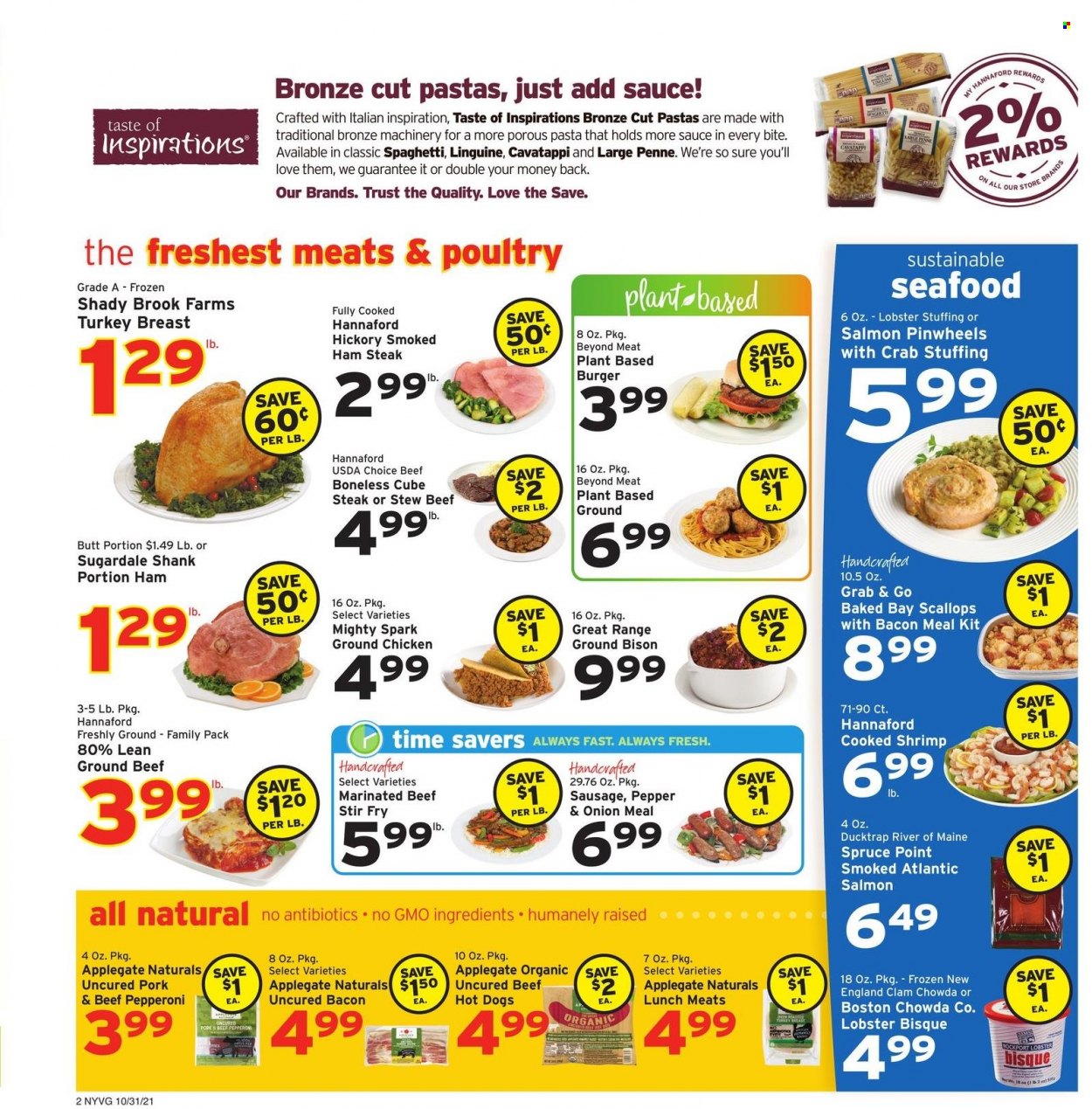 Hannaford ad - 10/31/2021 - 11/06/2021. Page 2
