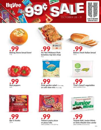 Hy-Vee Flyer - 10/28/2021 - 10/31/2021.