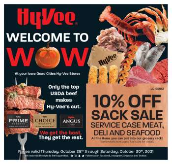 Hy-Vee Flyer - 10/28/2021 - 10/30/2021.