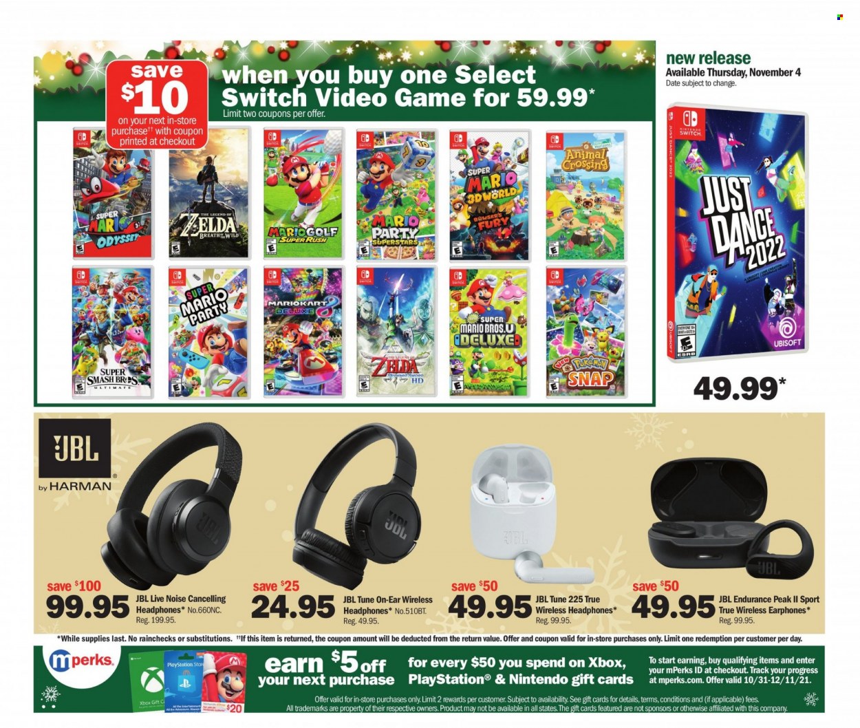 Meijer ad - 10/31/2021 - 11/06/2021. Page 4