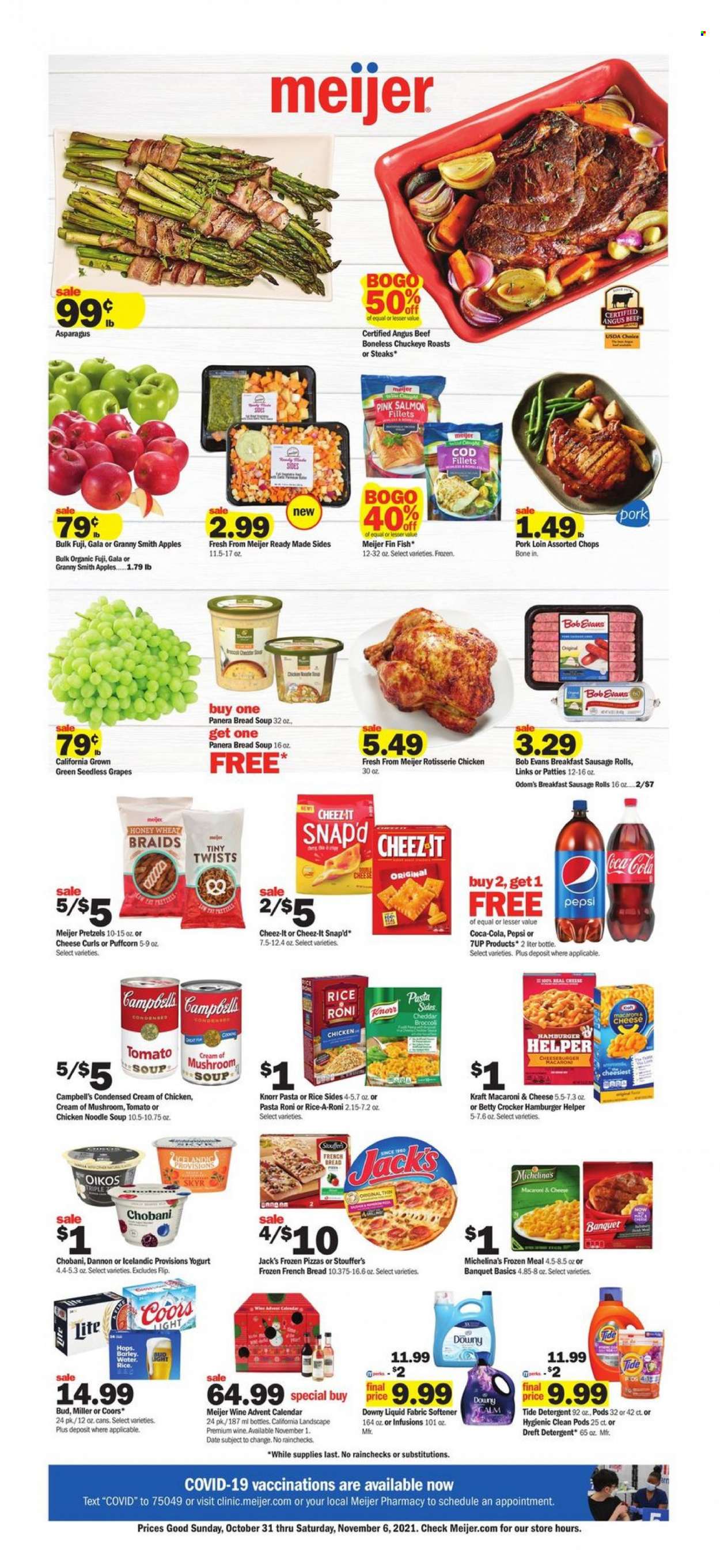 Meijer ad - 10/31/2021 - 11/06/2021. Page 1