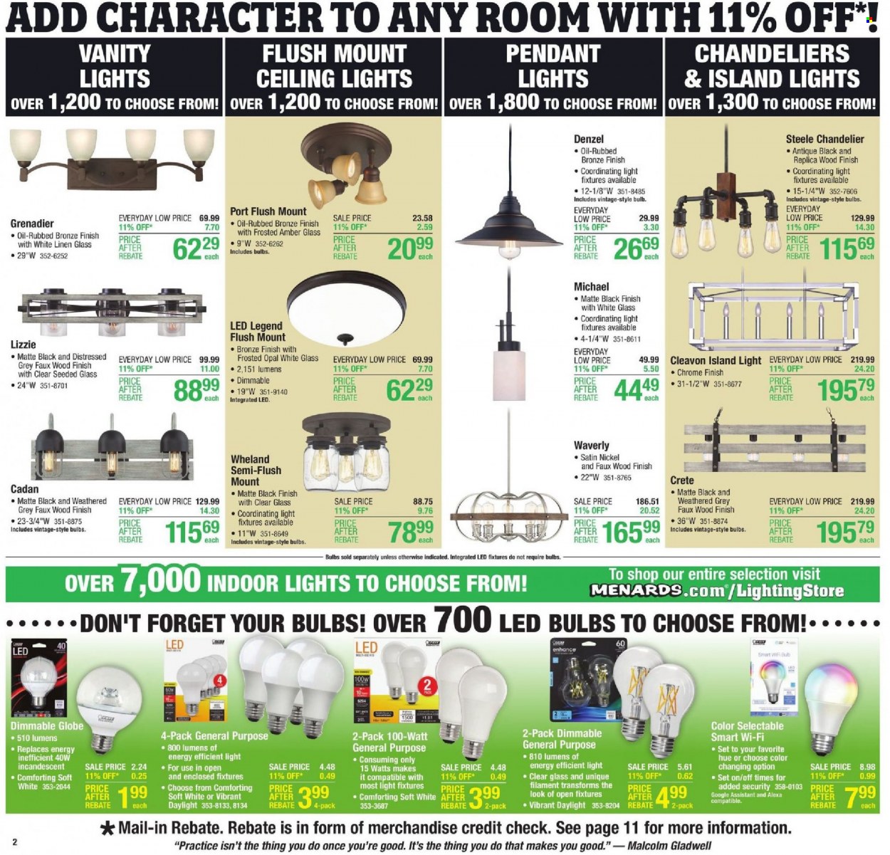 Menards ad - 10/28/2021 - 11/06/2021. Page 3
