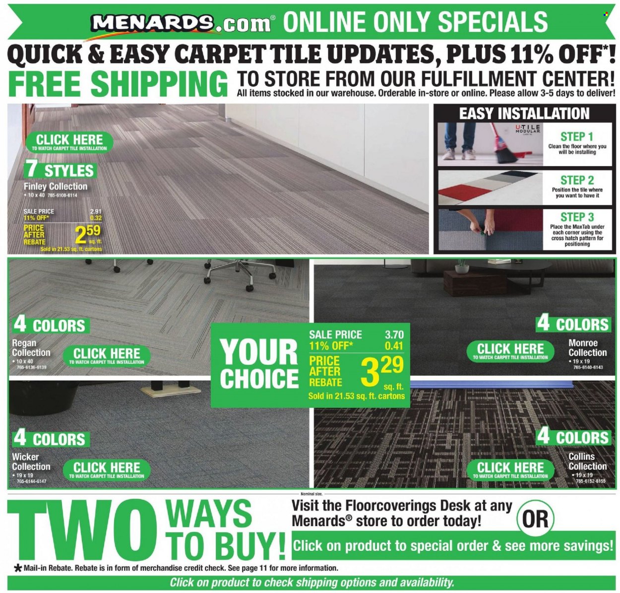 Menards ad - 10/28/2021 - 11/06/2021. Page 6