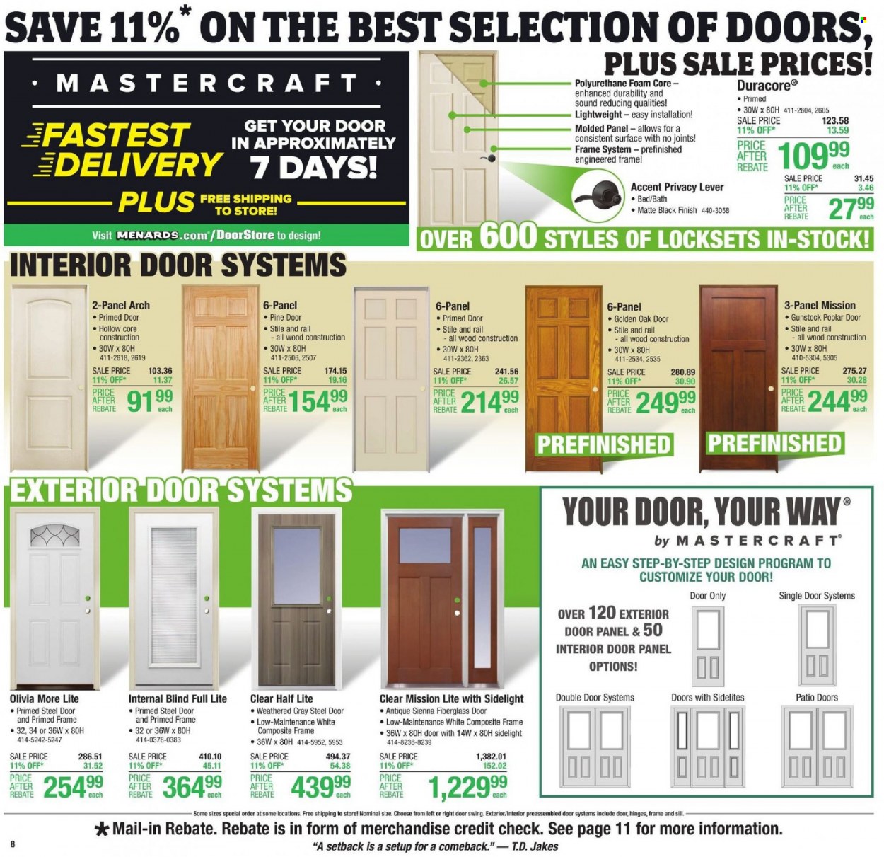 Menards ad - 10/28/2021 - 11/06/2021. Page 13