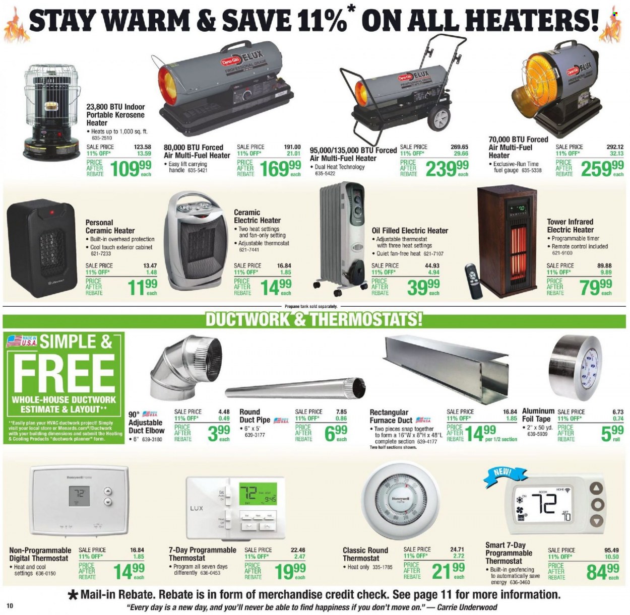 Menards ad - 10/28/2021 - 11/06/2021. Page 15