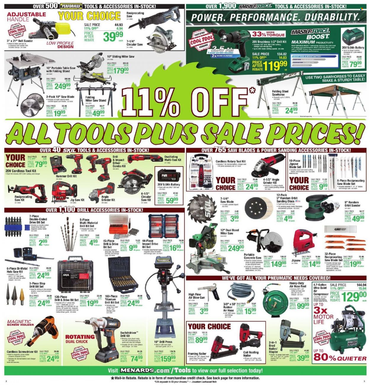 Menards ad - 10/28/2021 - 11/06/2021. Page 2
