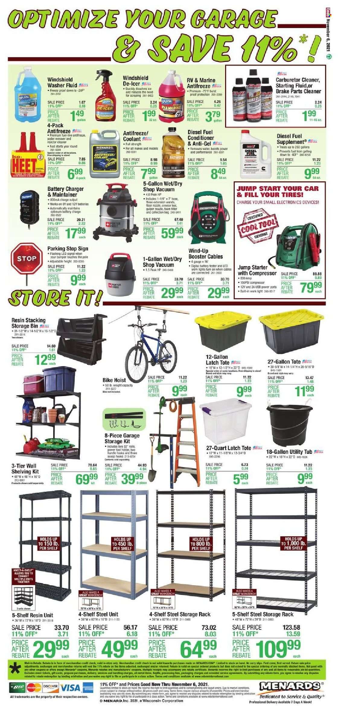 Menards ad - 10/28/2021 - 11/06/2021. Page 4