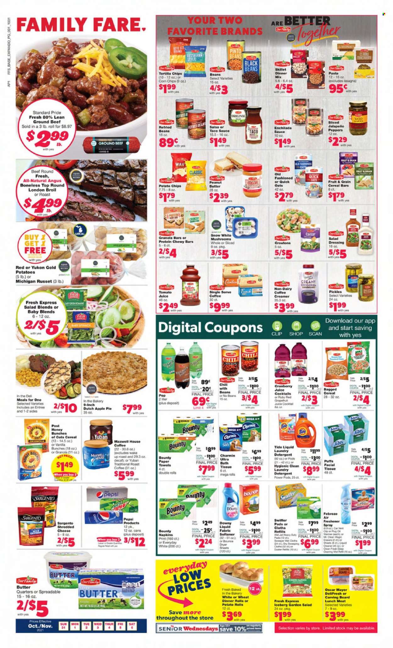 Family Fare ad - 10/31/2021 - 11/06/2021. Page 1