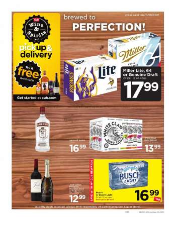 Cub Foods Flyer - 10/31/2021 - 12/04/2021.