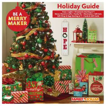 Family Dollar Flyer - 10/31/2021 - 11/27/2021.
