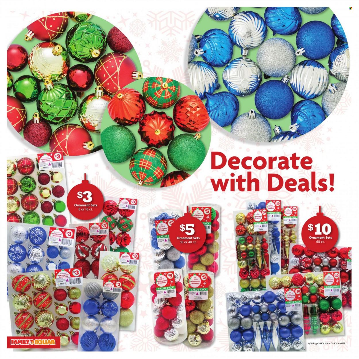 Family Dollar ad - 10/31/2021 - 11/27/2021. Page 5