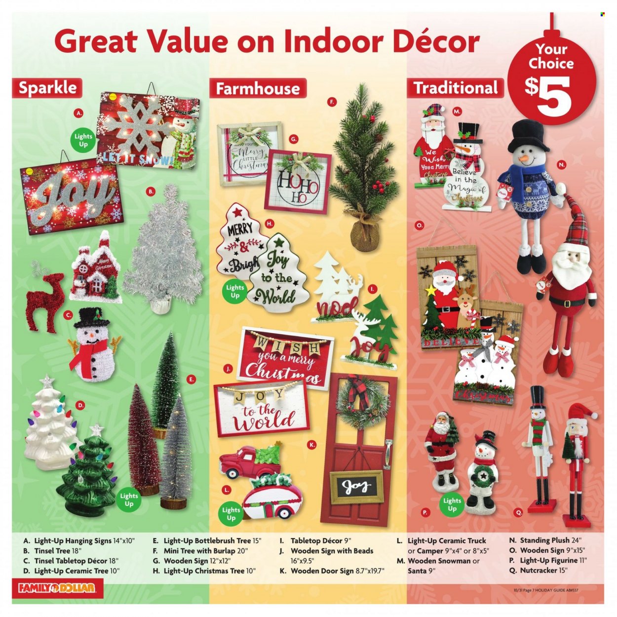 Family Dollar ad - 10/31/2021 - 11/27/2021. Page 7