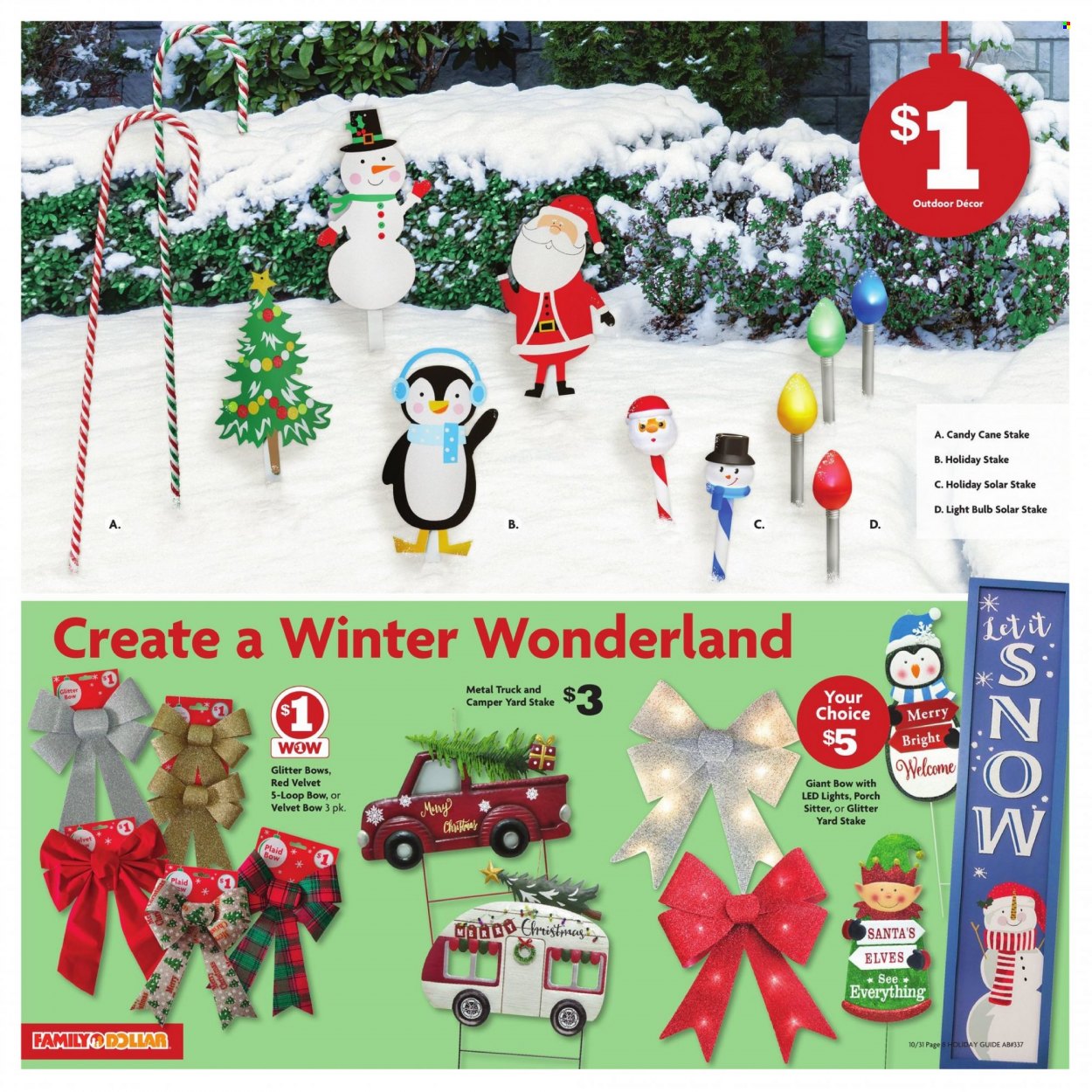 Family Dollar ad - 10/31/2021 - 11/27/2021. Page 8