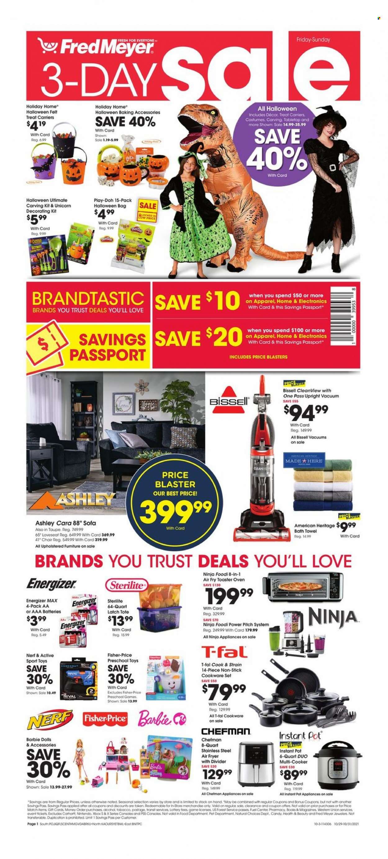 Fred Meyer ad - 10/29/2021 - 10/31/2021. Page 1