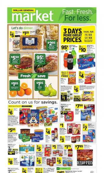 Dollar General Flyer - 10/31/2021 - 11/06/2021.