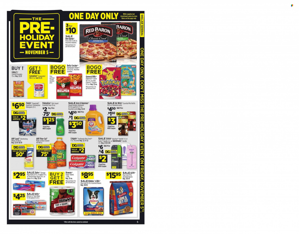 Dollar General ad - 10/31/2021 - 11/06/2021. Page 4