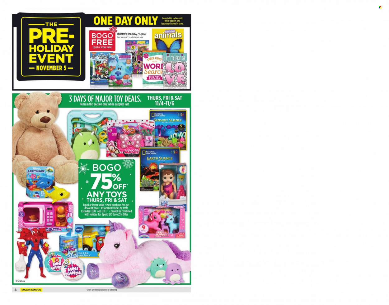 Dollar General ad - 10/31/2021 - 11/06/2021. Page 6