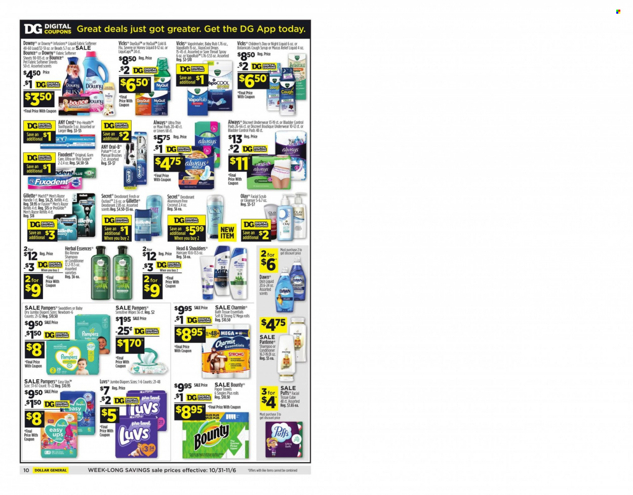 Dollar General ad - 10/31/2021 - 11/06/2021. Page 8