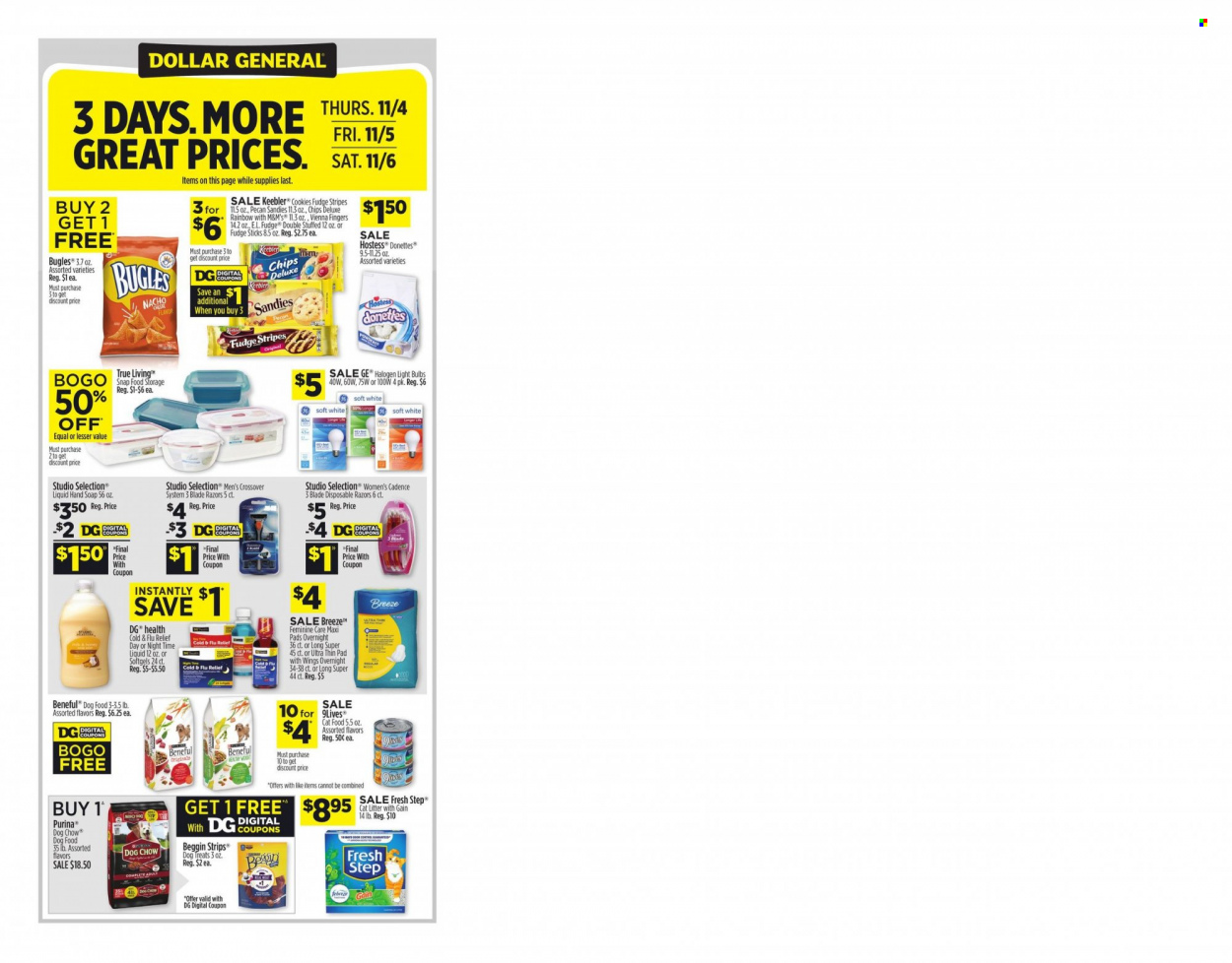 Dollar General ad - 10/31/2021 - 11/06/2021. Page 11