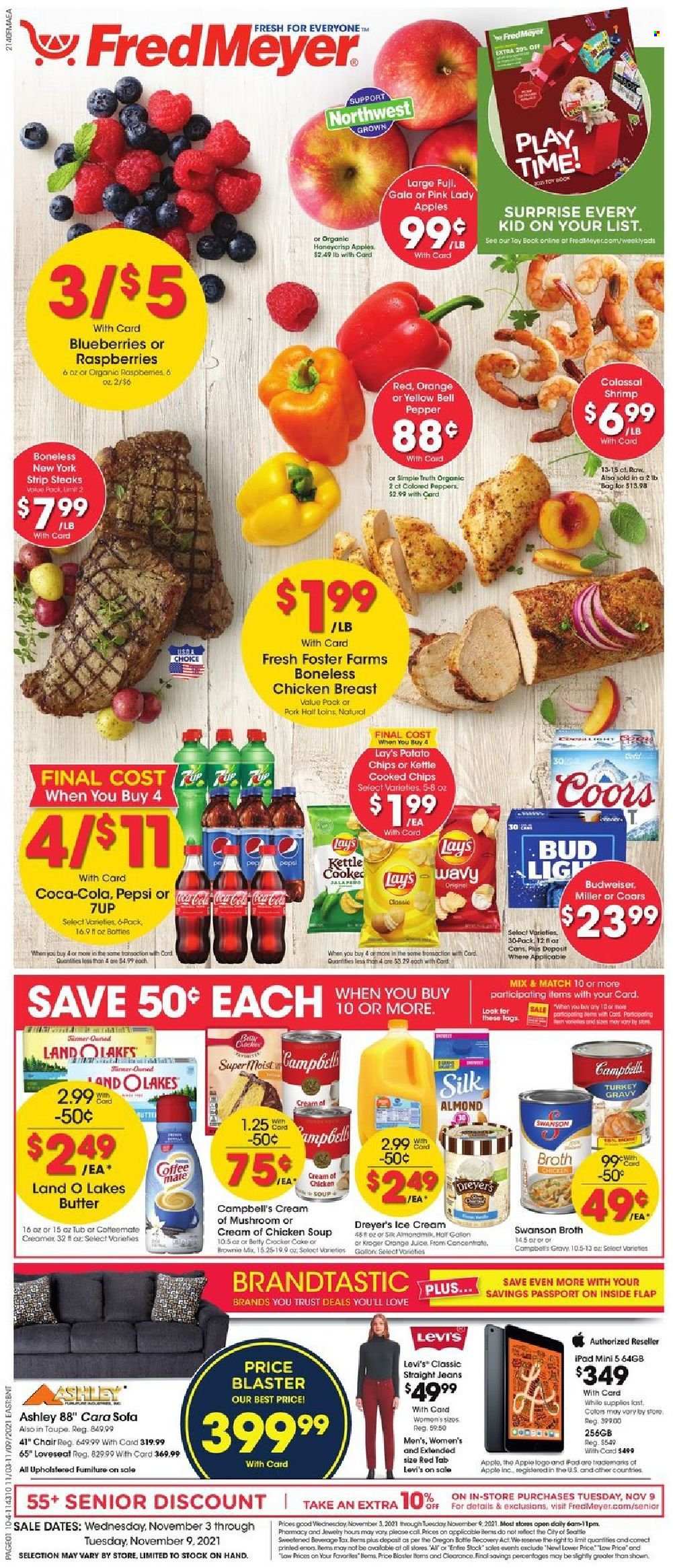 Fred Meyer ad - 11/03/2021 - 11/09/2021. Page 1