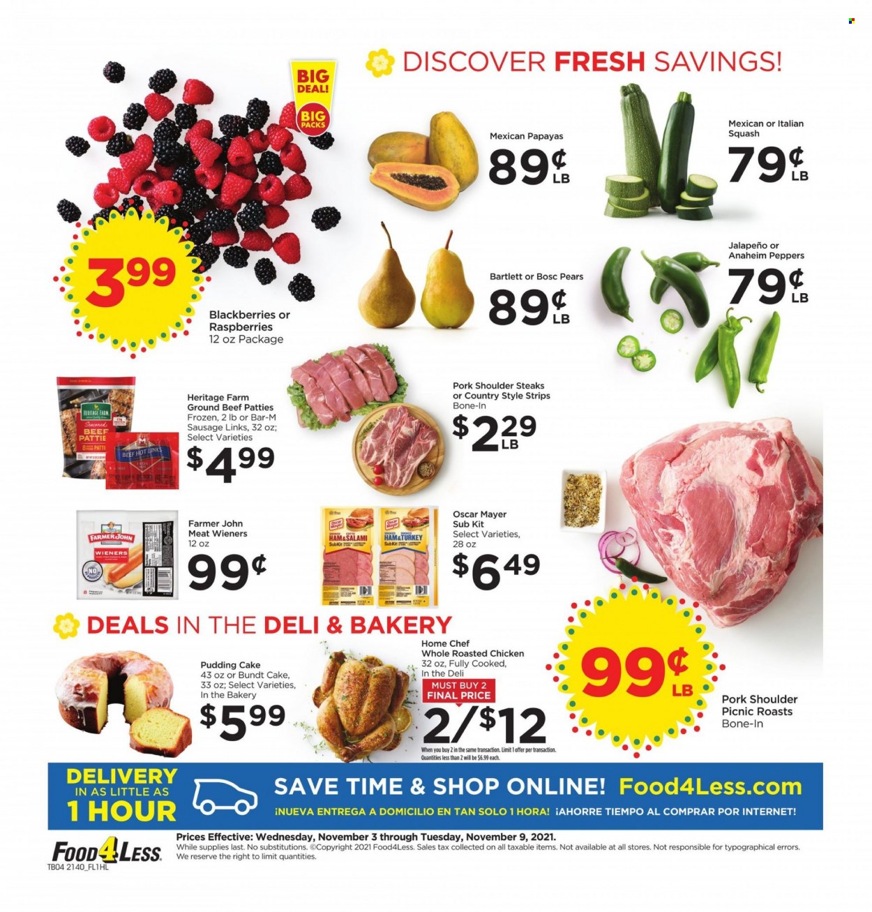 Food 4 Less ad - 11/03/2021 - 11/09/2021. Page 4