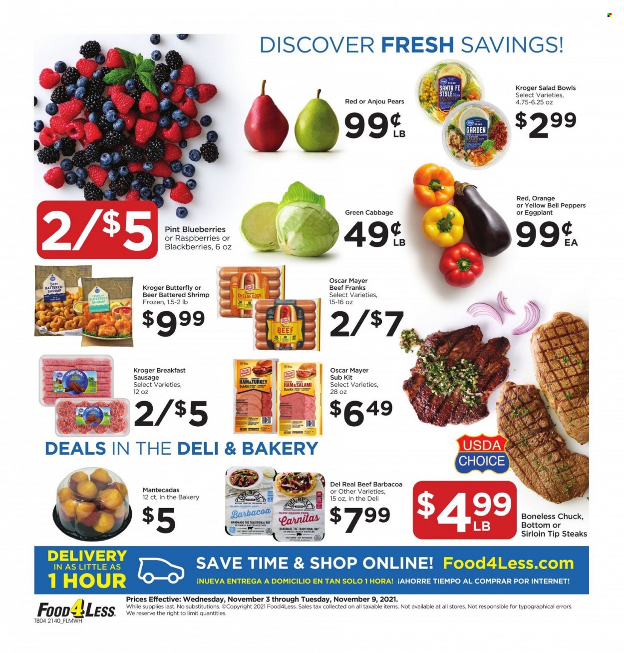 Food 4 Less ad - 11/03/2021 - 11/09/2021. Page 4
