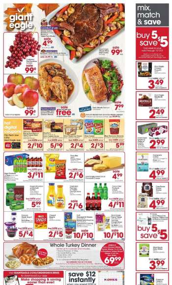 Giant Eagle Flyer - 11/04/2021 - 11/10/2021.