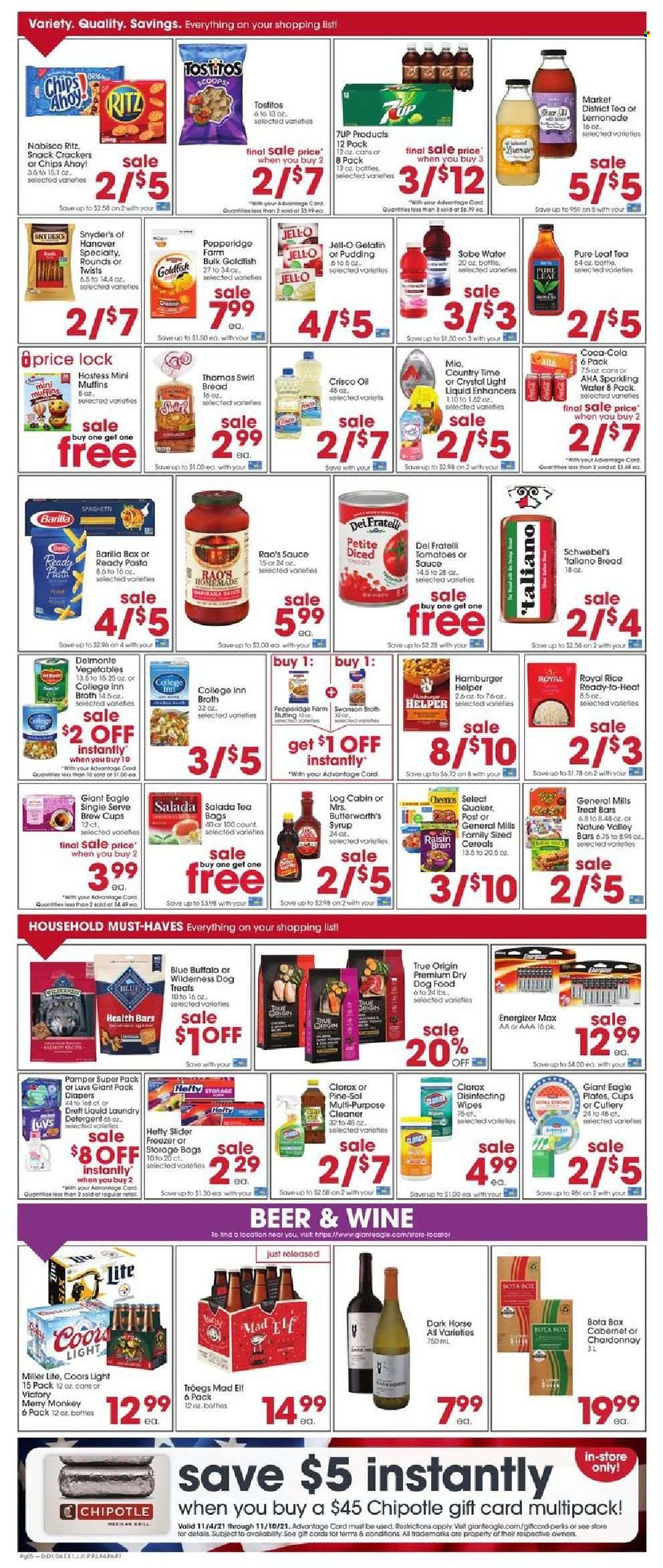 Giant Eagle ad - 11/04/2021 - 11/10/2021. Page 4
