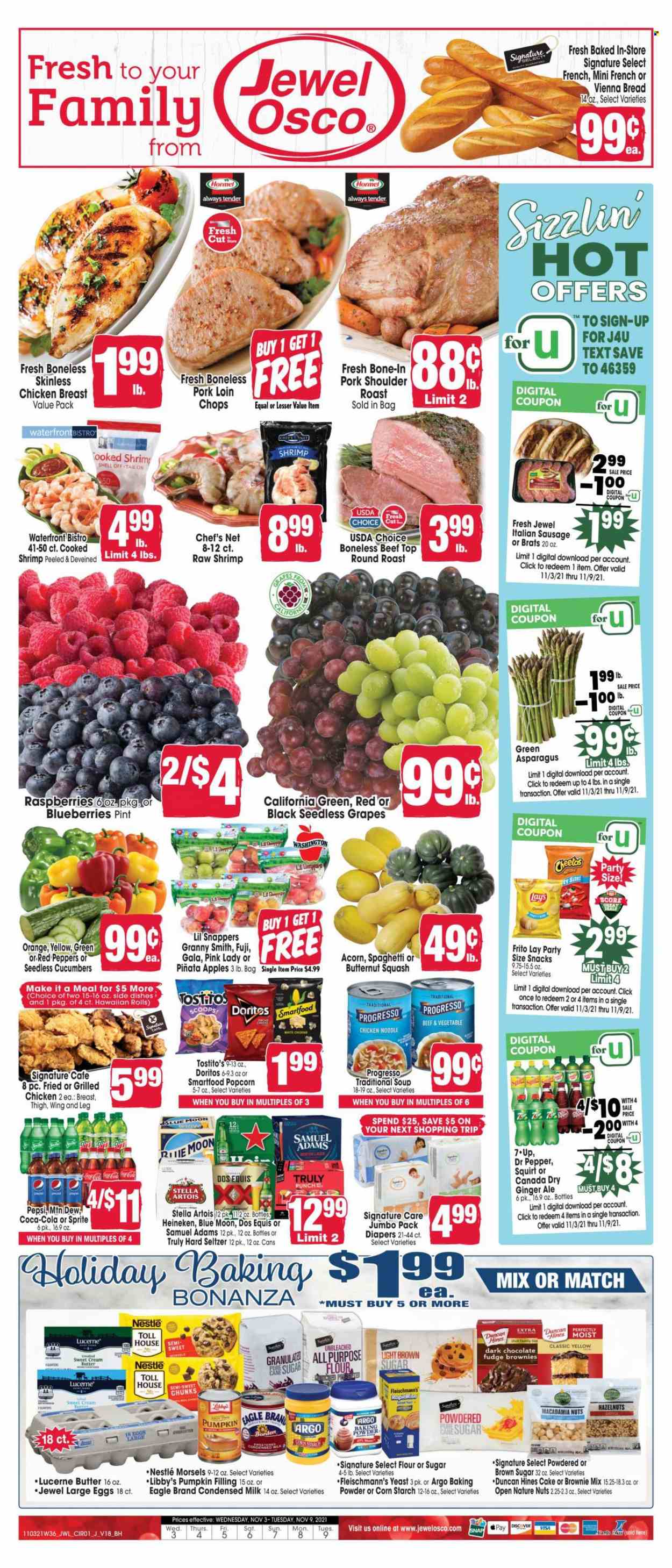Jewel Osco ad - 11/03/2021 - 11/09/2021. Page 1