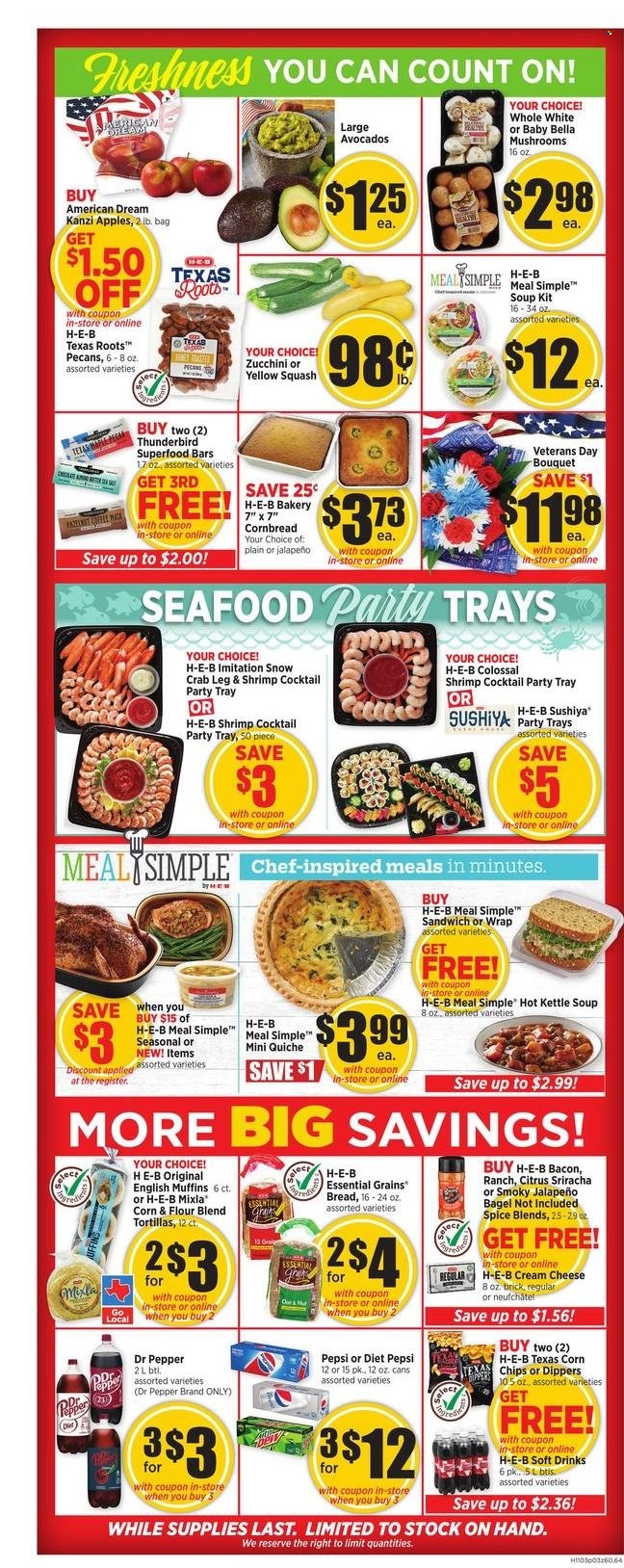 H-E-B ad - 11/03/2021 - 11/09/2021. Page 3