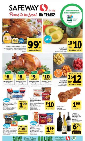 Safeway Flyer - 11/03/2021 - 11/09/2021.