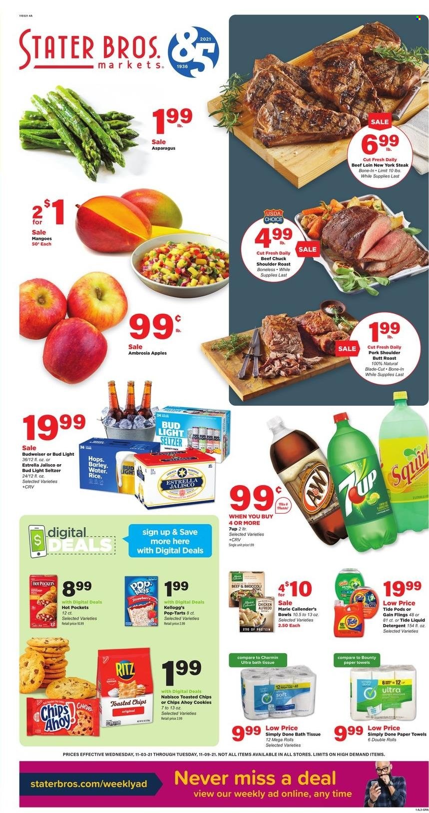 Stater Bros. ad - 11/03/2021 - 11/09/2021. Page 1