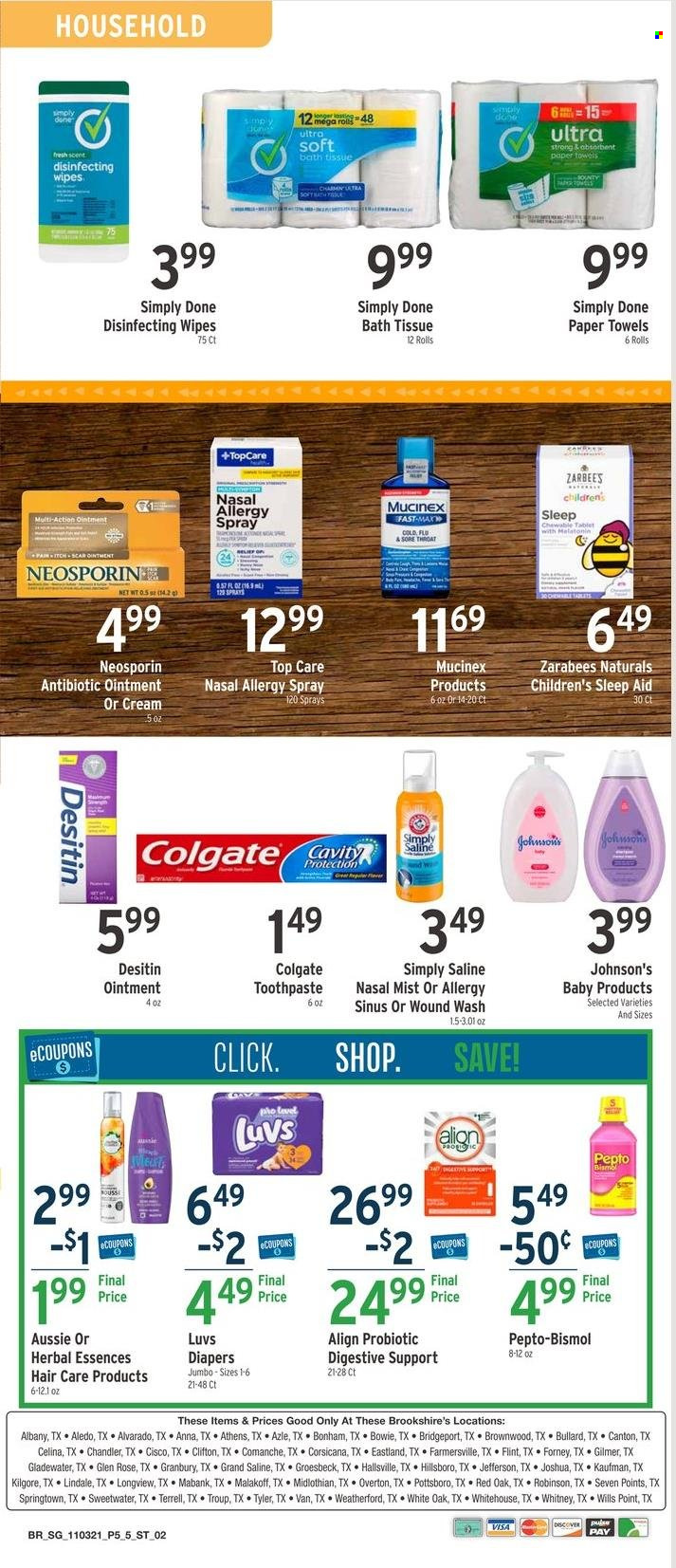 Brookshires ad - 11/03/2021 - 11/09/2021. Page 5