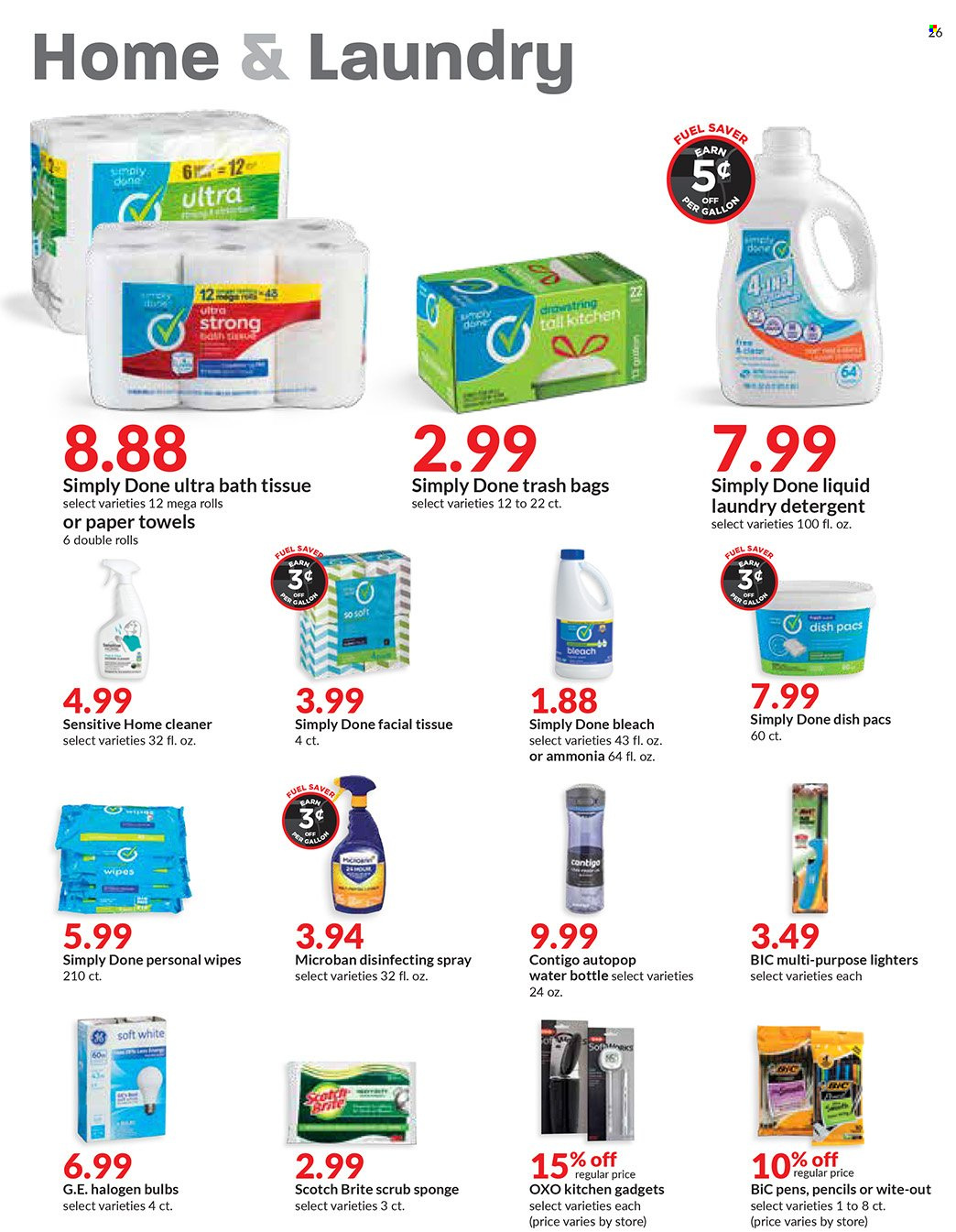 Hy-Vee ad - 11/03/2021 - 11/09/2021. Page 26