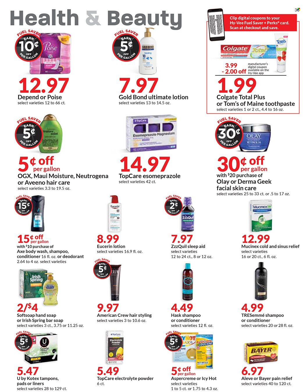 Hy-Vee ad - 11/03/2021 - 11/09/2021. Page 30