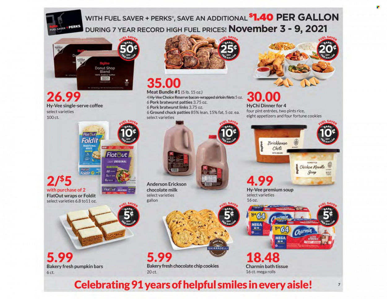 Hy-Vee ad - 10/27/2021 - 11/23/2021. Page 7