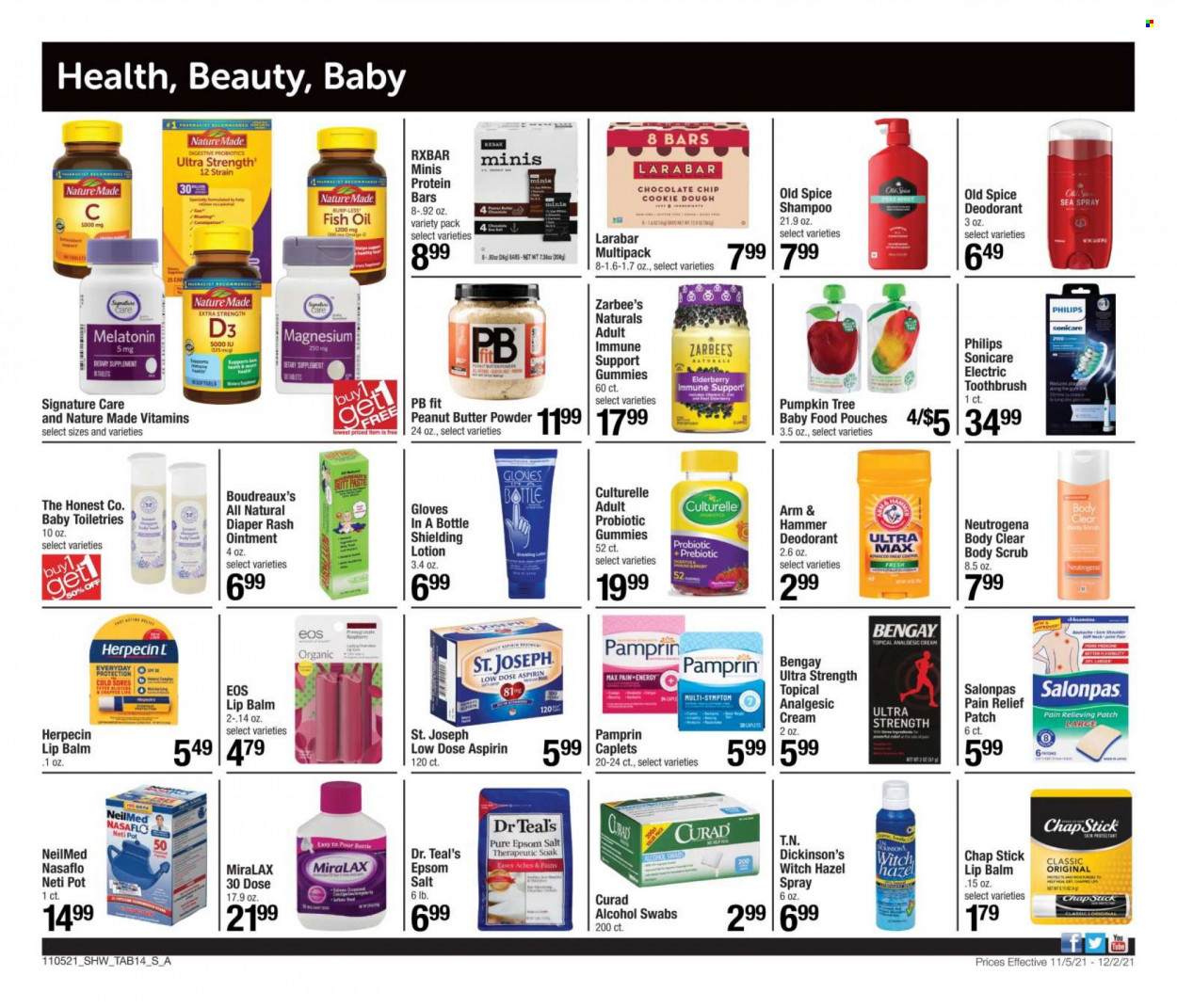 Shaw’s ad - 11/05/2021 - 12/02/2021. Page 14