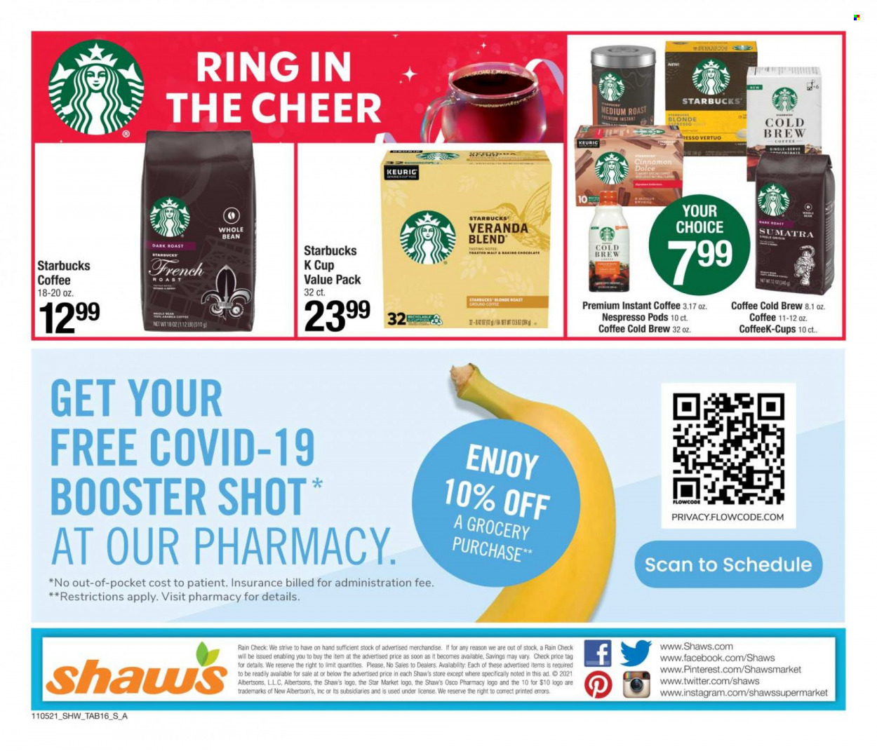 Shaw’s ad - 11/05/2021 - 12/02/2021. Page 16