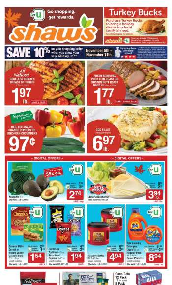Shaw’s Flyer - 11/05/2021 - 11/11/2021.