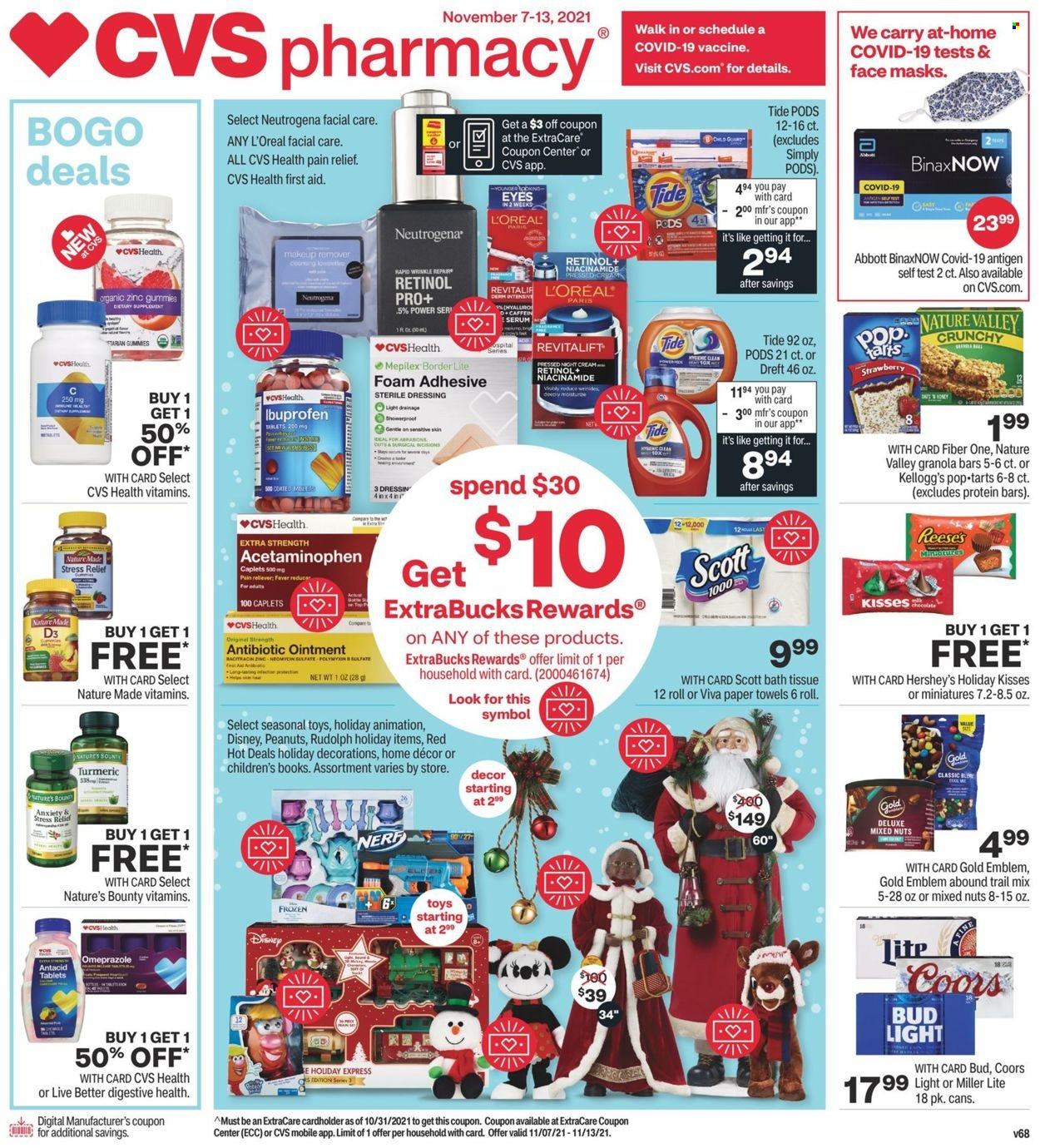 CVS Pharmacy ad - 11/07/2021 - 11/13/2021. Page 1