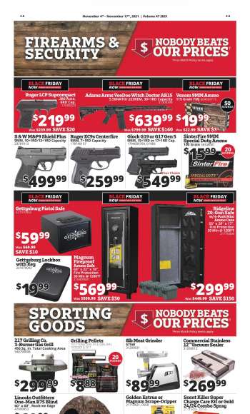 GUN SAFE on sale - RURAL KING • Today's offer from ads