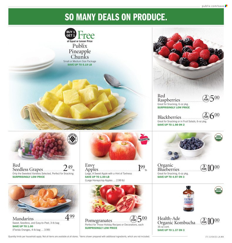 Publix ad - 11/04/2021 - 11/10/2021. Page 11
