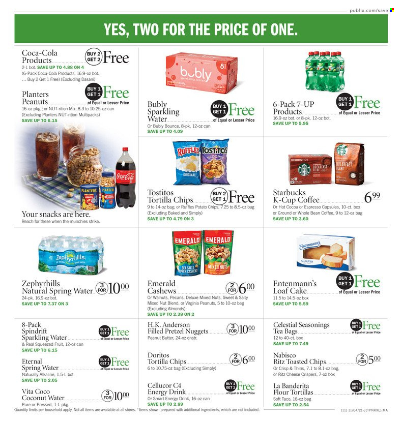 Publix ad - 11/04/2021 - 11/10/2021. Page 15