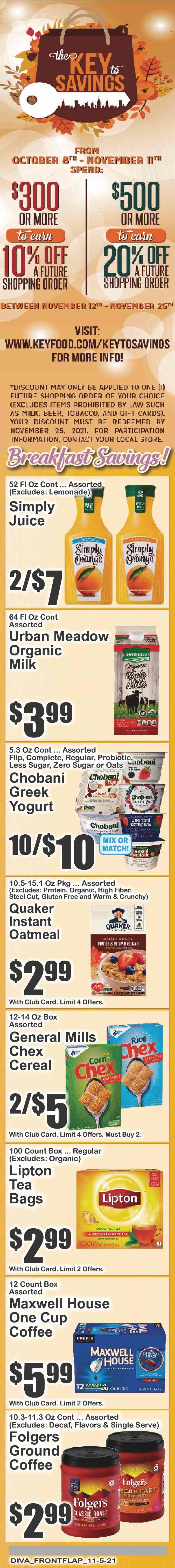 Key Food ad - 11/05/2021 - 11/11/2021. Page 7