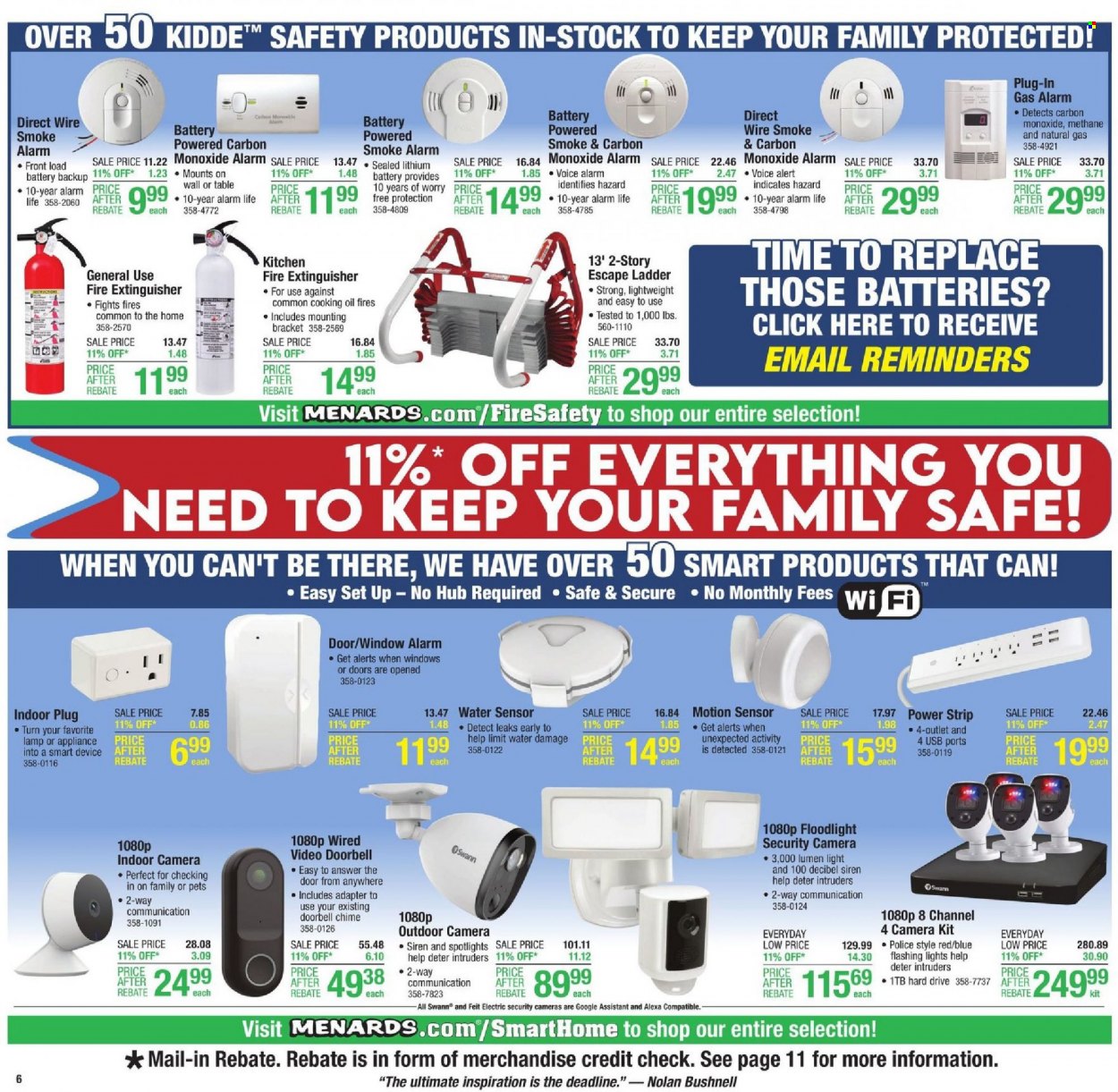 Menards ad - 11/04/2021 - 11/13/2021. Page 9