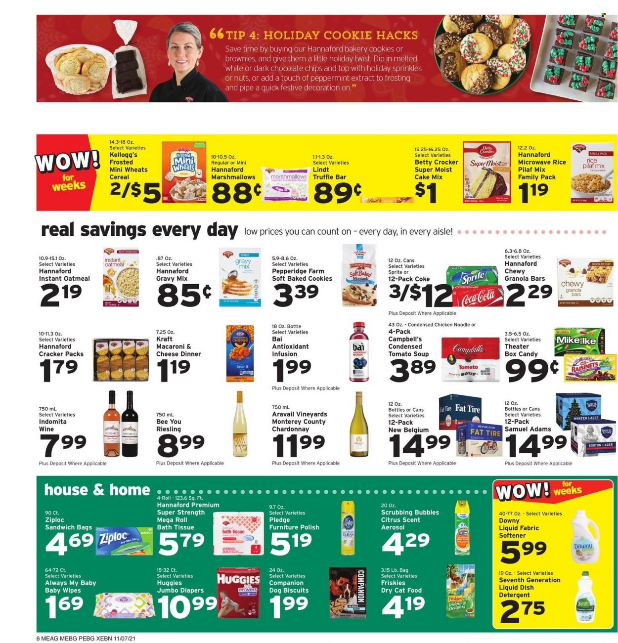 Hannaford ad - 11/07/2021 - 11/13/2021. Page 6