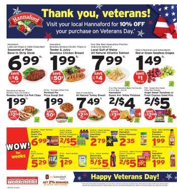 Hannaford Flyer - 11/05/2021 - 11/05/2021.