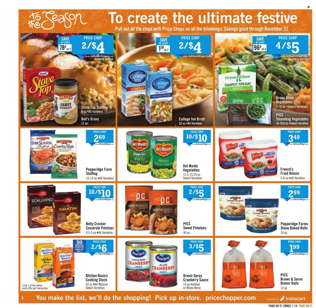 Price Chopper ad - 11/07/2021 - 11/13/2021. Page 8
