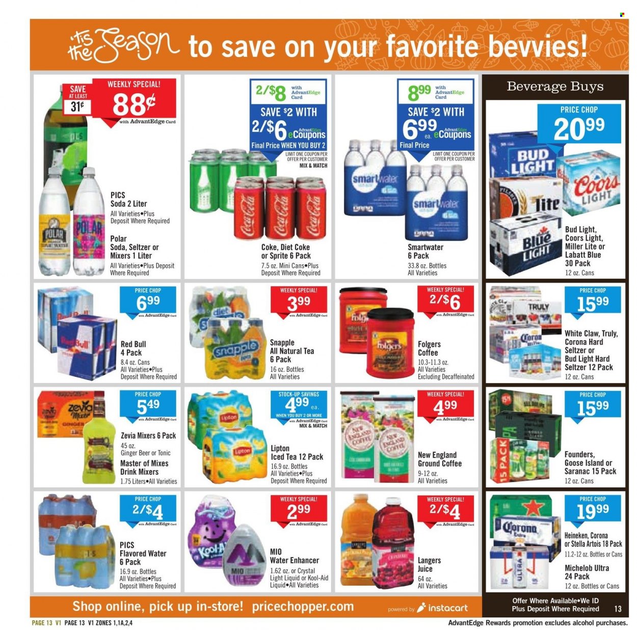 Price Chopper ad - 11/07/2021 - 11/13/2021. Page 13